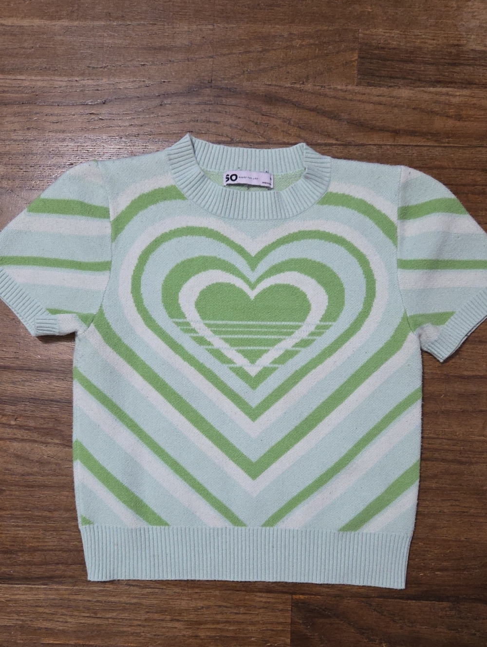 SO Y2k Baby-Tee Knit Top